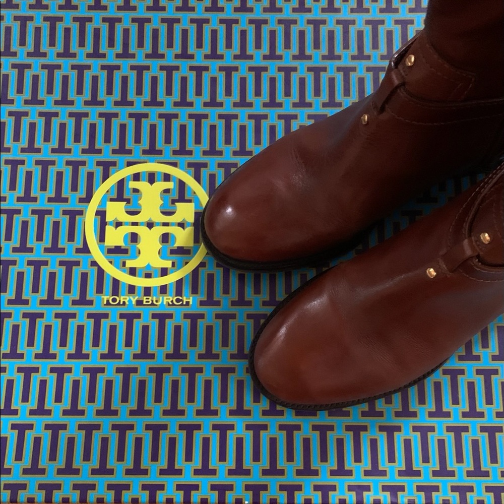 Tory Burch Brita Riding Boot - Picture 9 of 14
